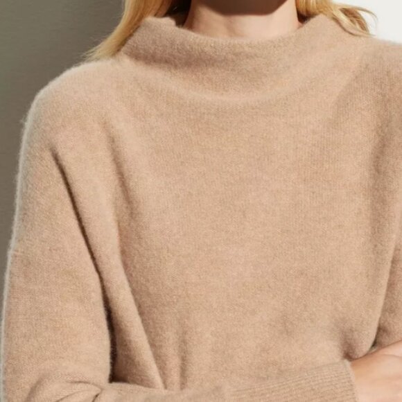 Vince Boiled Cashmere Funnel Neck Pullover - M - Picture 4 of 4